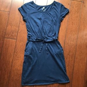 Navy Pocket Dress